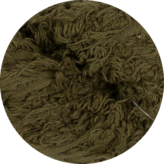 Cotton Frizz Ribbon - Hunter