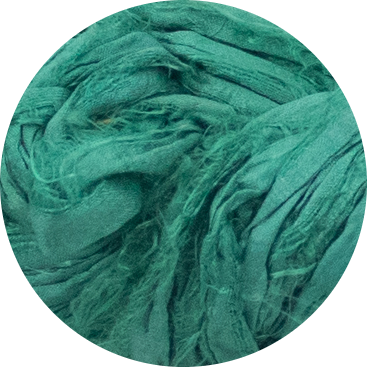 Ruban de Soie Sari Recyclé - Arcadia