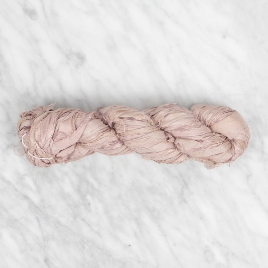 Recyceltes Sari-Seidenband – Lotus