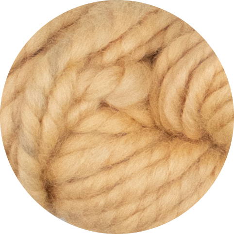 Merino Wool Twist - Bright Peach