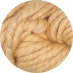 Merino Wool Twist - Bright Peach