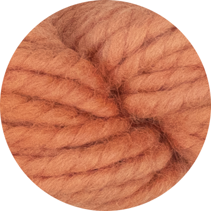 Merino Wool Twist - Dark Peach