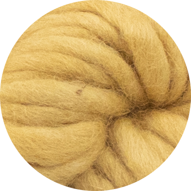 Fine Felted Wool - Butternut