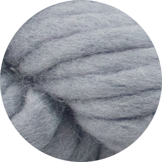 Fine Felted Wool - Lunar Grey
