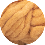 Fine Felted Wool - Russet Orange