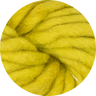 Fine Felted Wool - Chartreuse