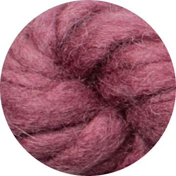 Chunky Wave Felted Yarn - Hawthorn Rose