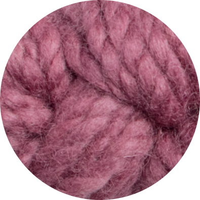 Merinowoll-Twist – Weißdornrose