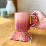 Coasters (x12) Weaving Kit - Supplies only with Pattern (no loom) - x Painted Sky Textiles