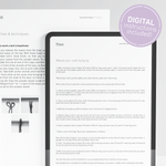 "Love The Wool" Wall Hanging Weaving Kit - Supplies only with Pattern (no loom) - x Scoutwoven