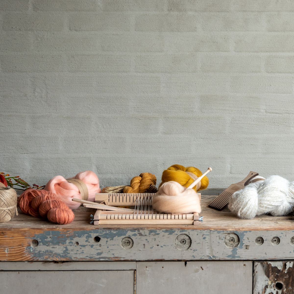 Organic Merino Wool Roving - Shell