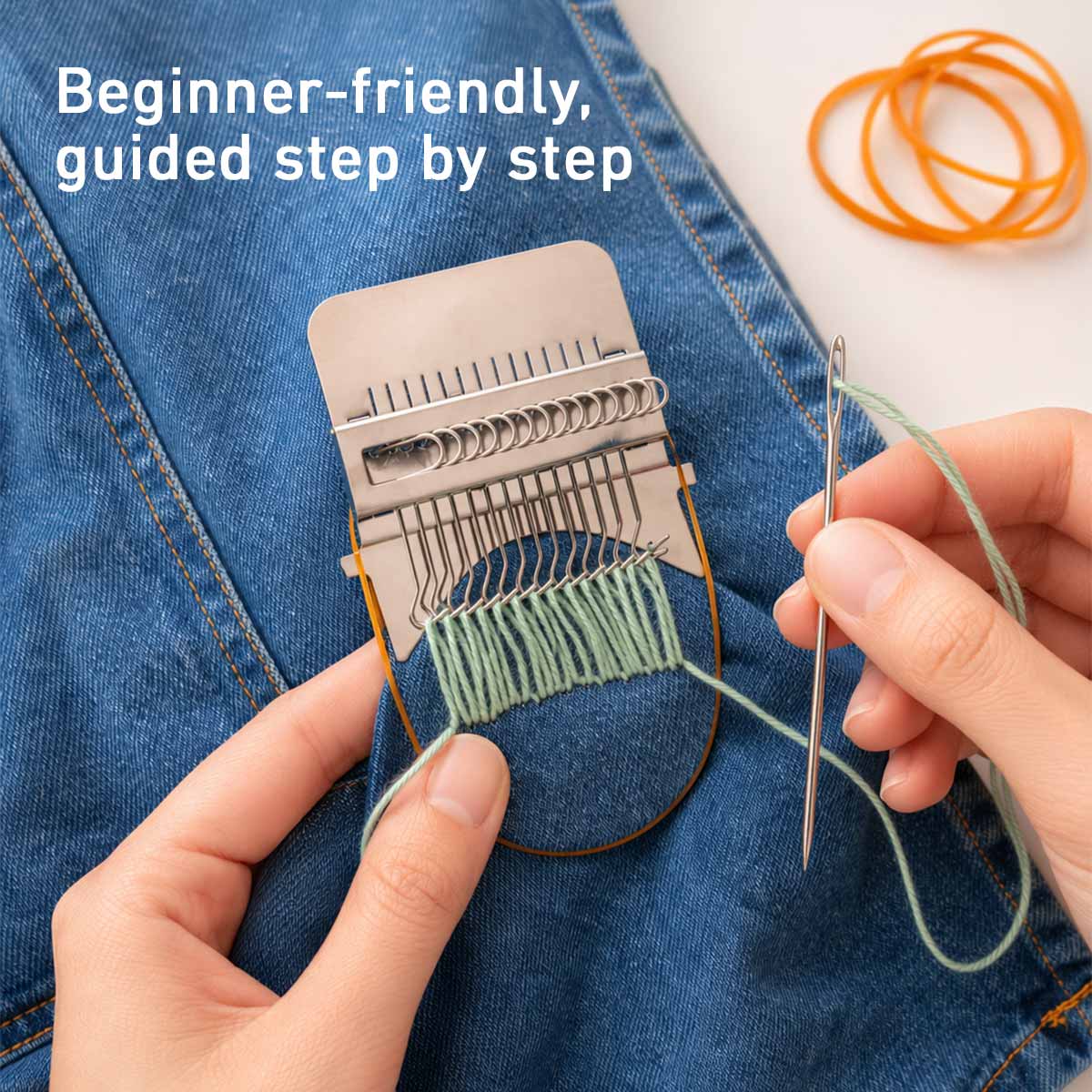 Patch & Play - Swift Loom Beginner Kit + WIP bag