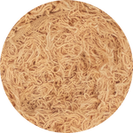 Cotton Ribbon Roll - Bright Peach