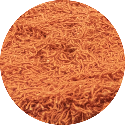 Baumwollbandrolle - Orange Rost
