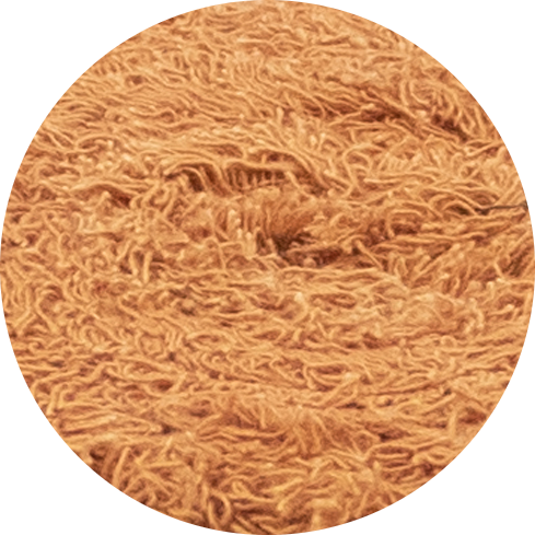 Baumwollbandrolle – Rotbraun Orange