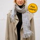 Icicle Scarf Weaving Kit - Supplies only with Pattern (no loom)
