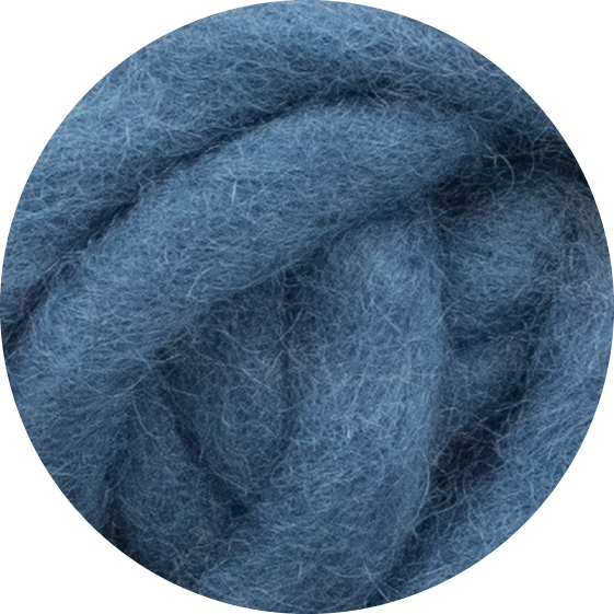 Grob gefilztes Seil – Blauer Mond