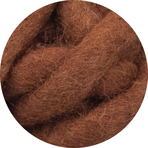 Chunky Felted Rope - Bronze