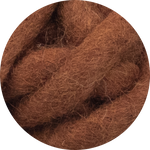 Chunky Felted Rope - Bronze