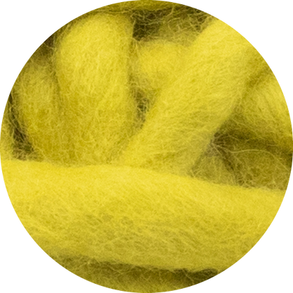 Chunky Felted Rope - Chartreuse