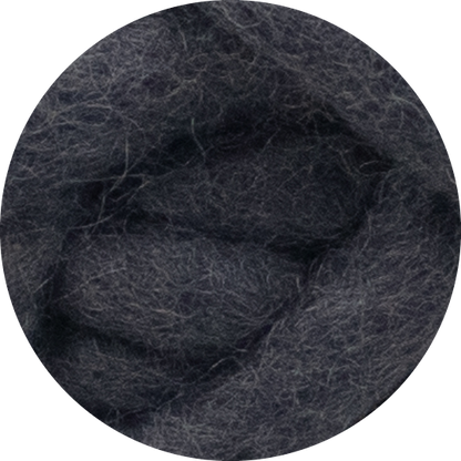Chunky Felted Rope - Coal