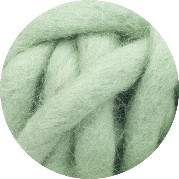 Chunky Felted Rope - Mint