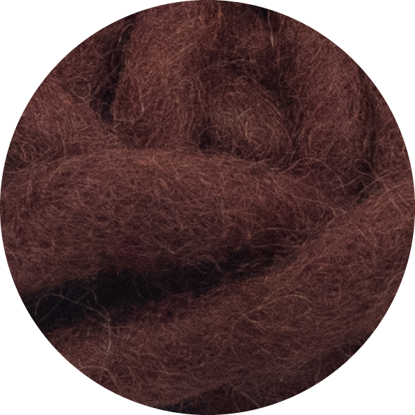 Chunky Felted Rope - Red Oak