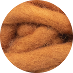 Grob gefilztes Seil – Rost Orange