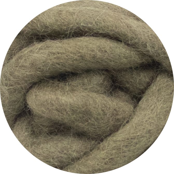 Chunky Felted Rope - Sage Green