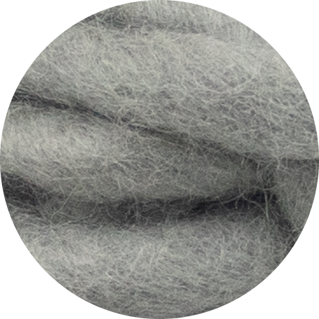 Chunky Felted Rope - Silver Grey