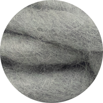 Chunky Felted Rope - Silver Grey