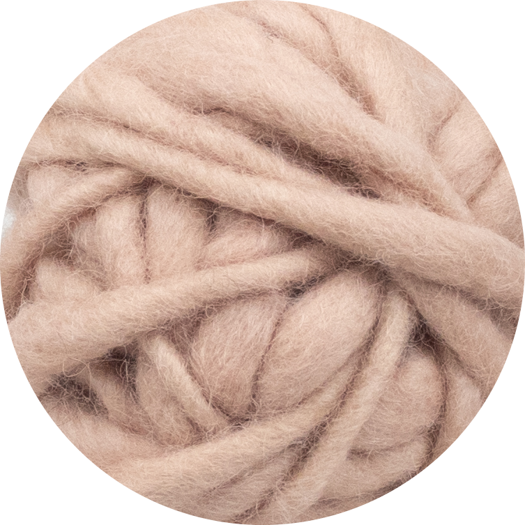 Chunky Wave Felted Yarn - Bisque