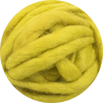 Chunky Wave Felted Yarn - Chartreuse