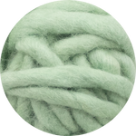 Chunky Wave Felted Yarn - Mint