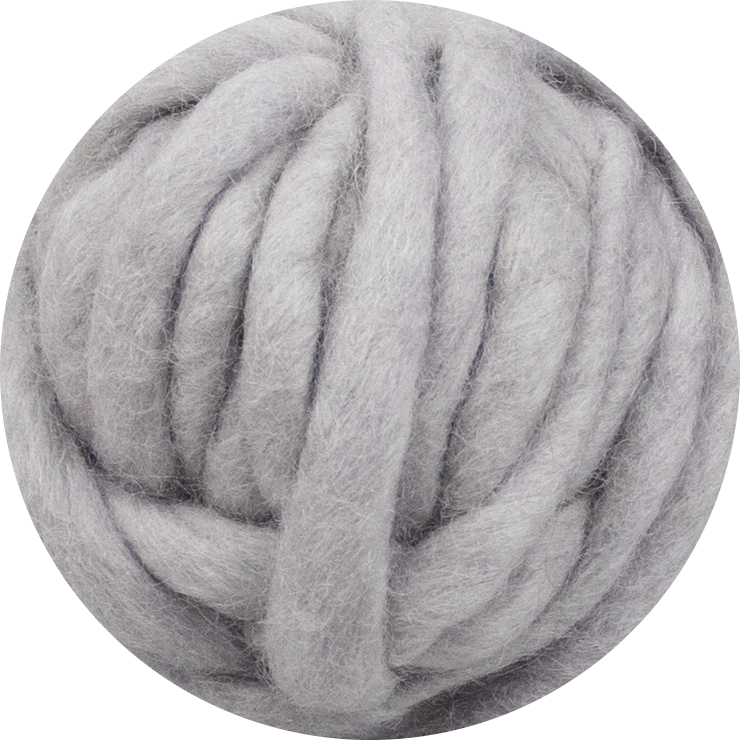 Chunky Wave Felted Yarn - Misty Lilac