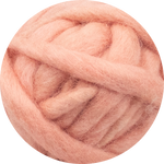 Chunky Wave Felted Yarn - Peach Blossom