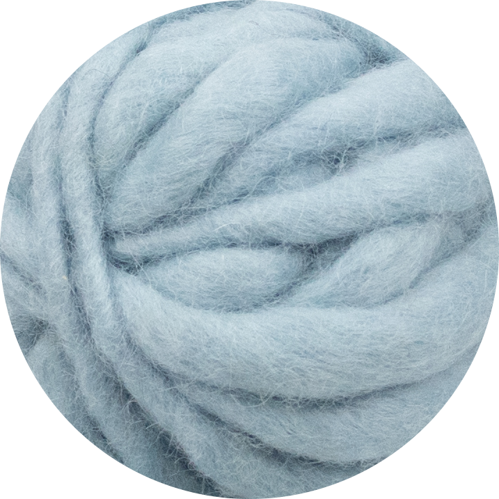 Chunky Wave Felted Yarn - Sky