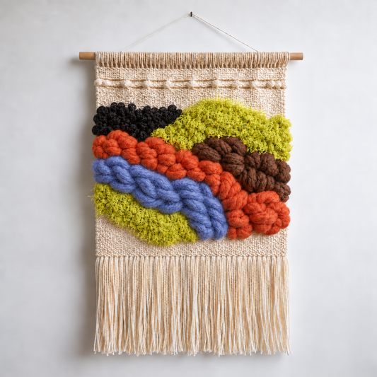 Autumn yarn sampler bag