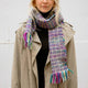 Icicle Scarf Weaving Kit - Supplies and  Medium loom with Pattern - Yummy Version