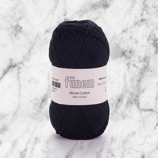 Woven Cotton Black