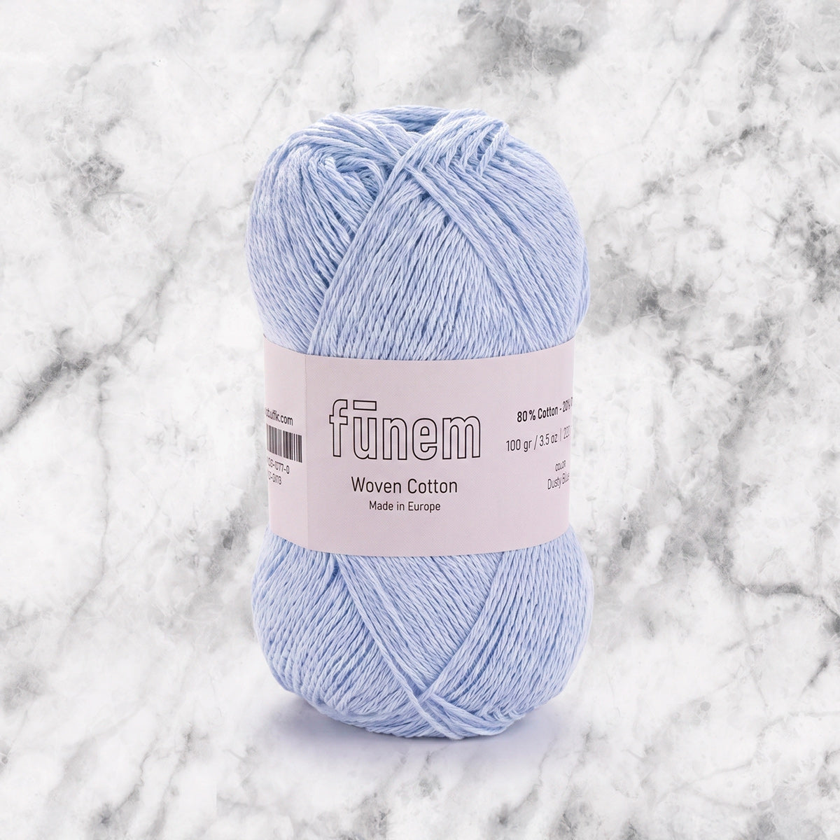 Woven Cotton Dusty Blue