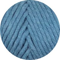 3mm Recycled Cotton String - Denim Blue