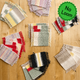 Kit de tissage pour Dessous de verre (x12) - Pelotes avec patron (sans métier à tisser) - x Painted Sky Textiles