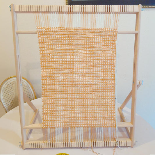 Aurora Towel Weaving Kit (x2) - Supplies and XL loom with Pattern
