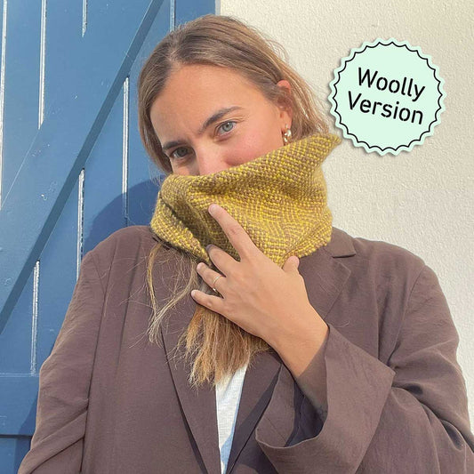 Woolly Bliss Snood Weaving Kit - Supplies only with Pattern (no loom) - x Tunkiwellness