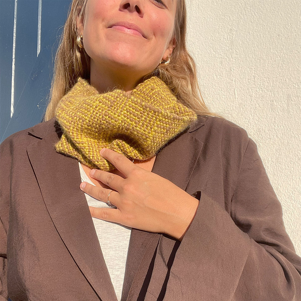 Woolly Bliss Snood Weaving Kit - Supplies only with Pattern (no loom) - x Tunkiwellness