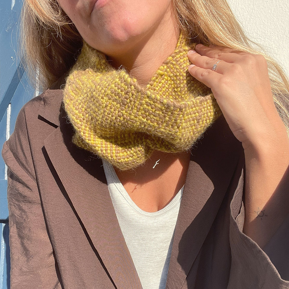Woolly Bliss Snood Weaving Kit - Supplies only with Pattern (no loom) - x Tunkiwellness