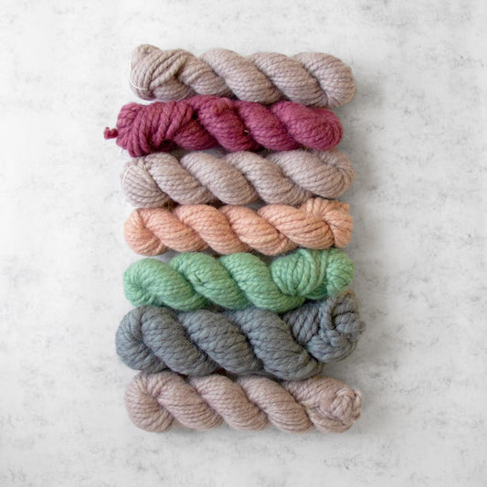 "Blocked" Wall Hanging Weaving Kit - Supplies only with Pattern (no loom) - x Scoutwoven