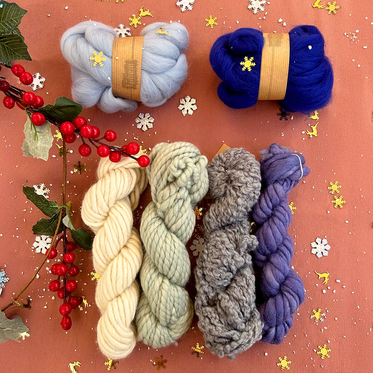 Frosted Holiday Fiber Bundle