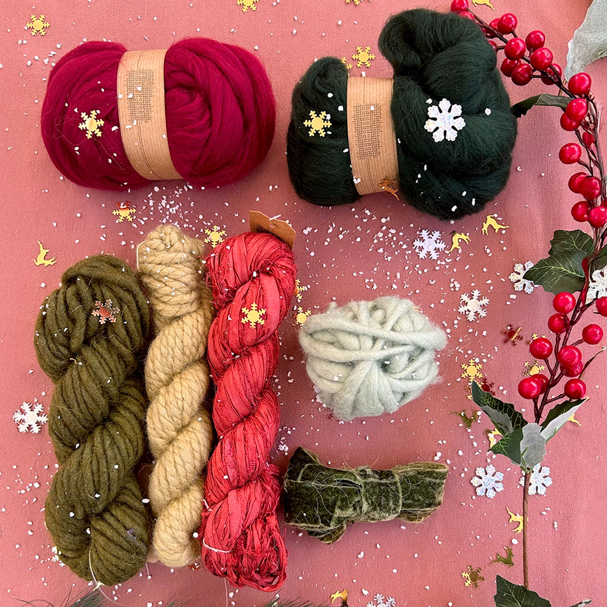 Berry &amp; Pine Fiber Bundle